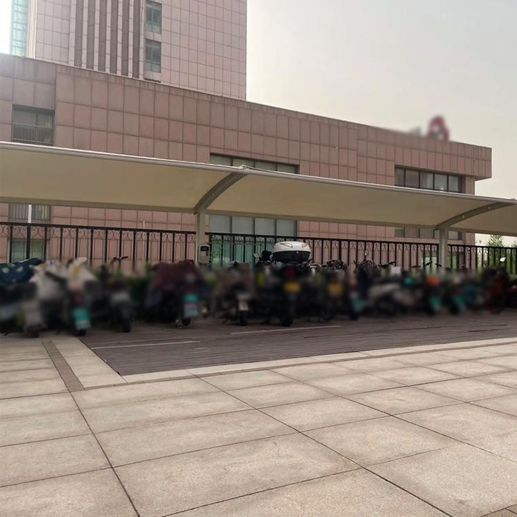 丹东膜结构电动车棚