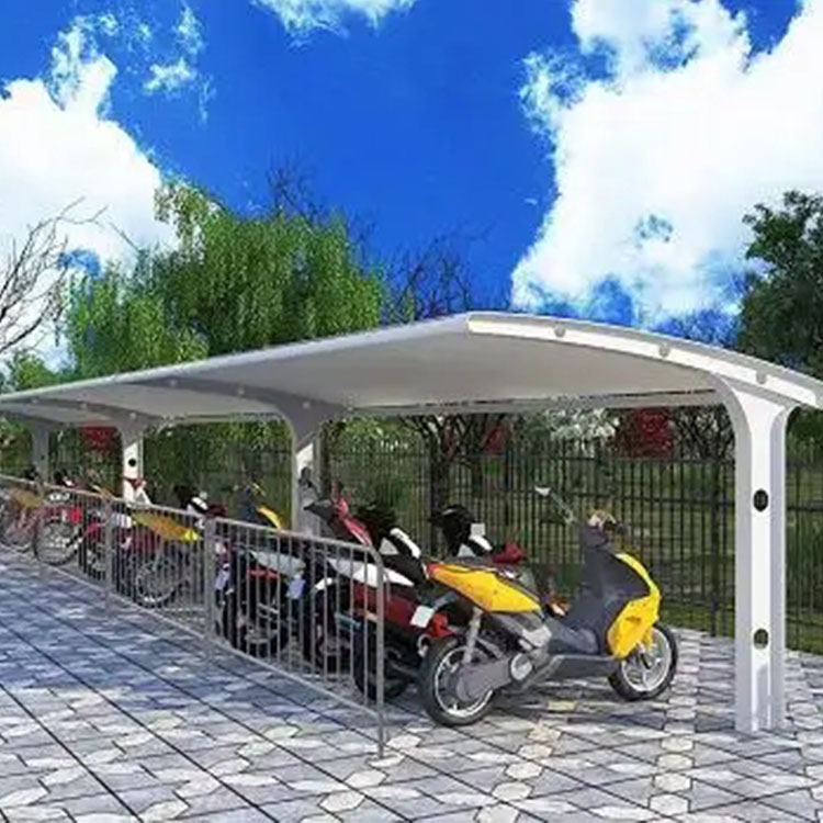 丹东膜结构电动车棚