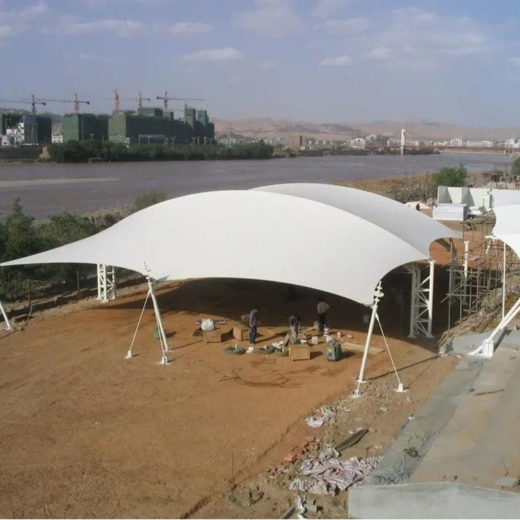 丹东膜结构汽车棚